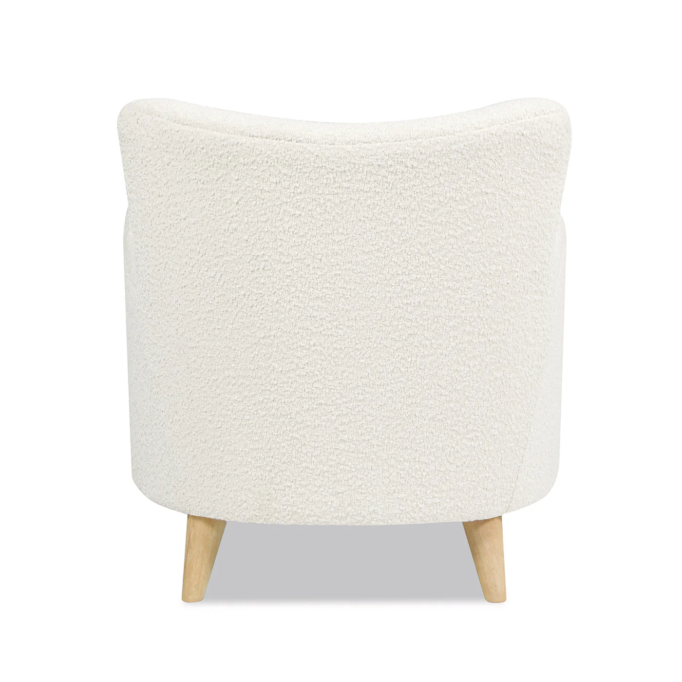 Upholstered Accent Chair with Lumbar Pillow and Curved Arms