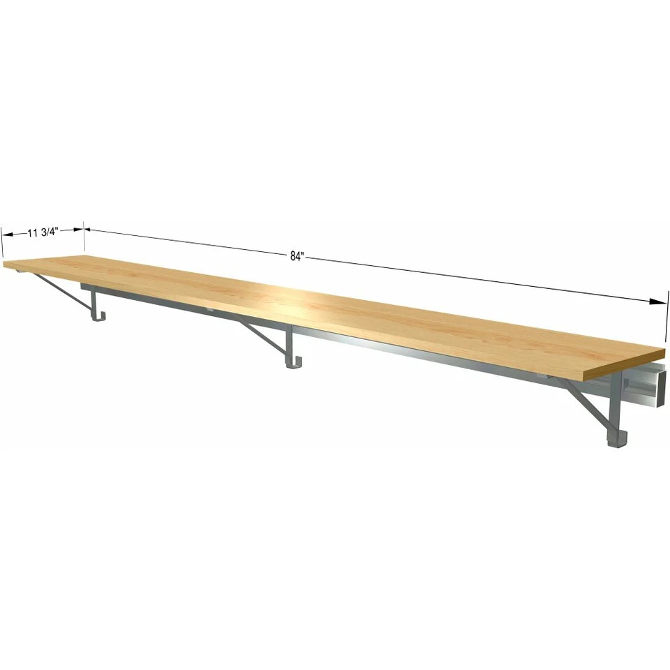 arrange a SPACE RCSS12 Single Wall Mounted Shelf (SHELF ONLY - no hang)