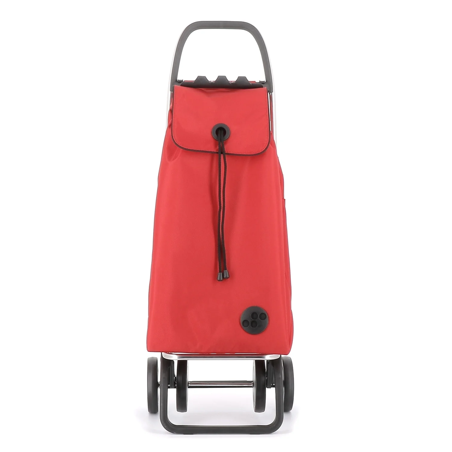 Rolser I-Max MF 4 Wheel Foldable Shopping Trolley - 15.35 in. W x 41.34 in. H x 12.6 in. D
