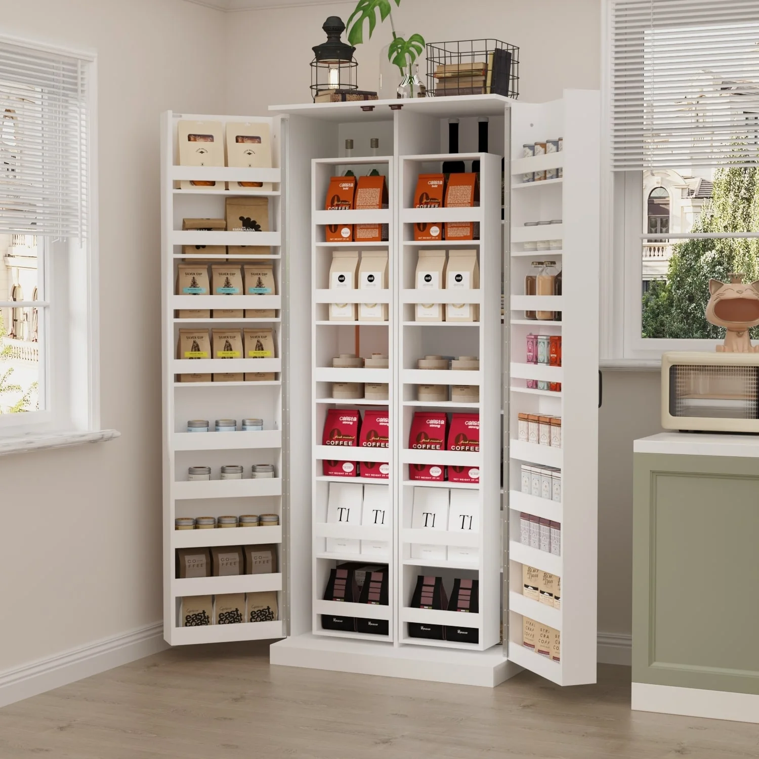 Versatile Kitchen Organizer: Compact 31.5