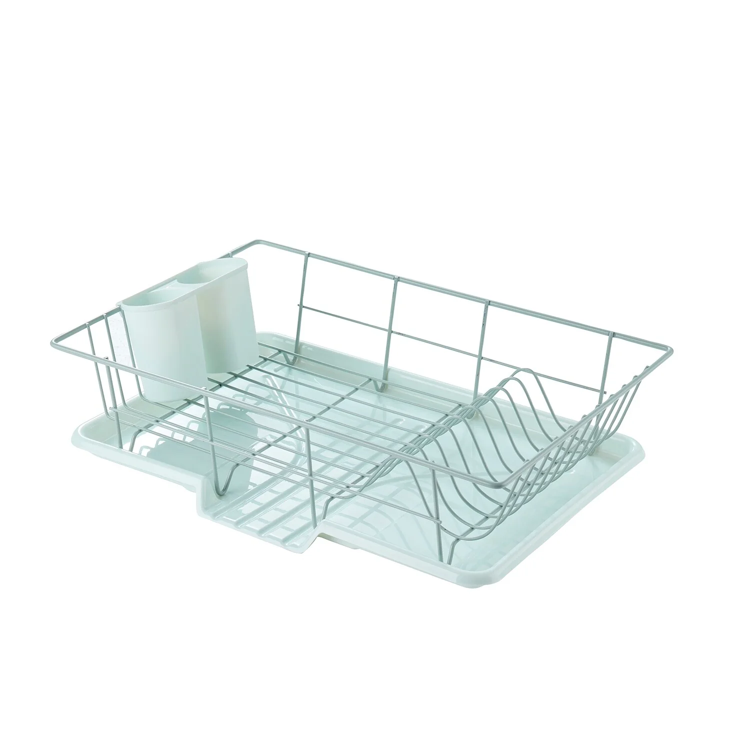 Sweet Home Collection 3-Piece Kitchen Sink Dish Drainer Set