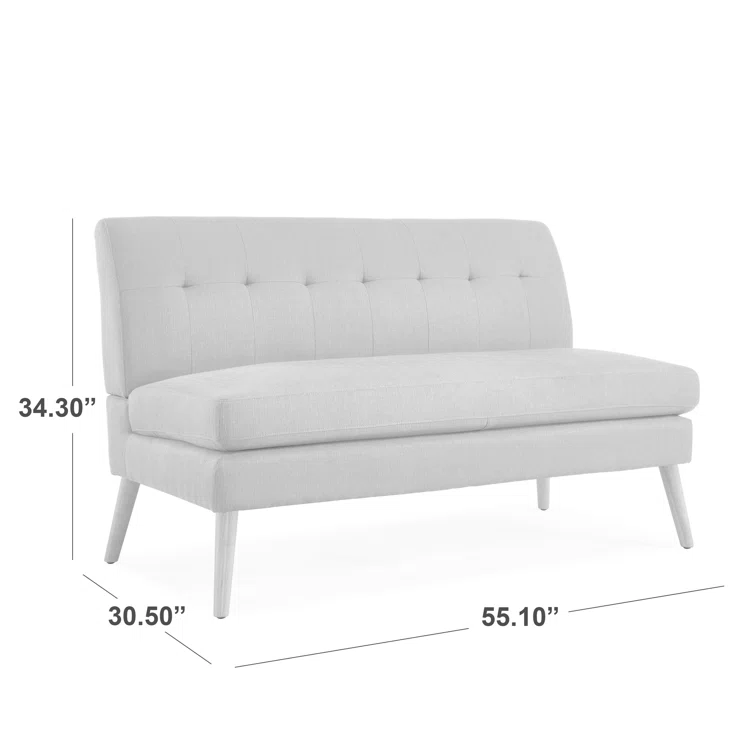Caleena 55.1'' Upholstered Loveseat
