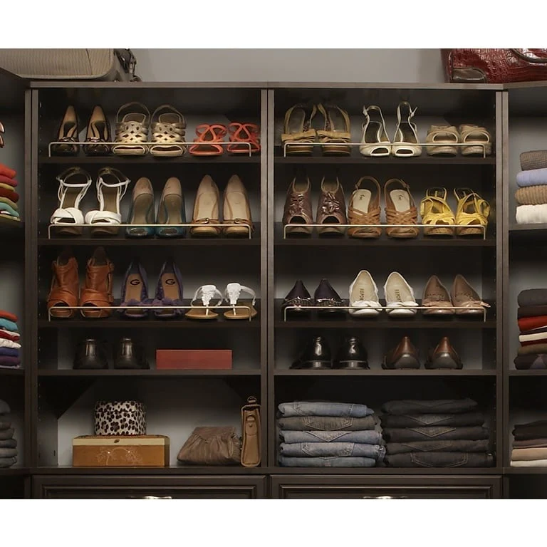 ClosetMaid SuiteSymphony 25-inch Wide Angled Shoe Shelves (Set of 2)