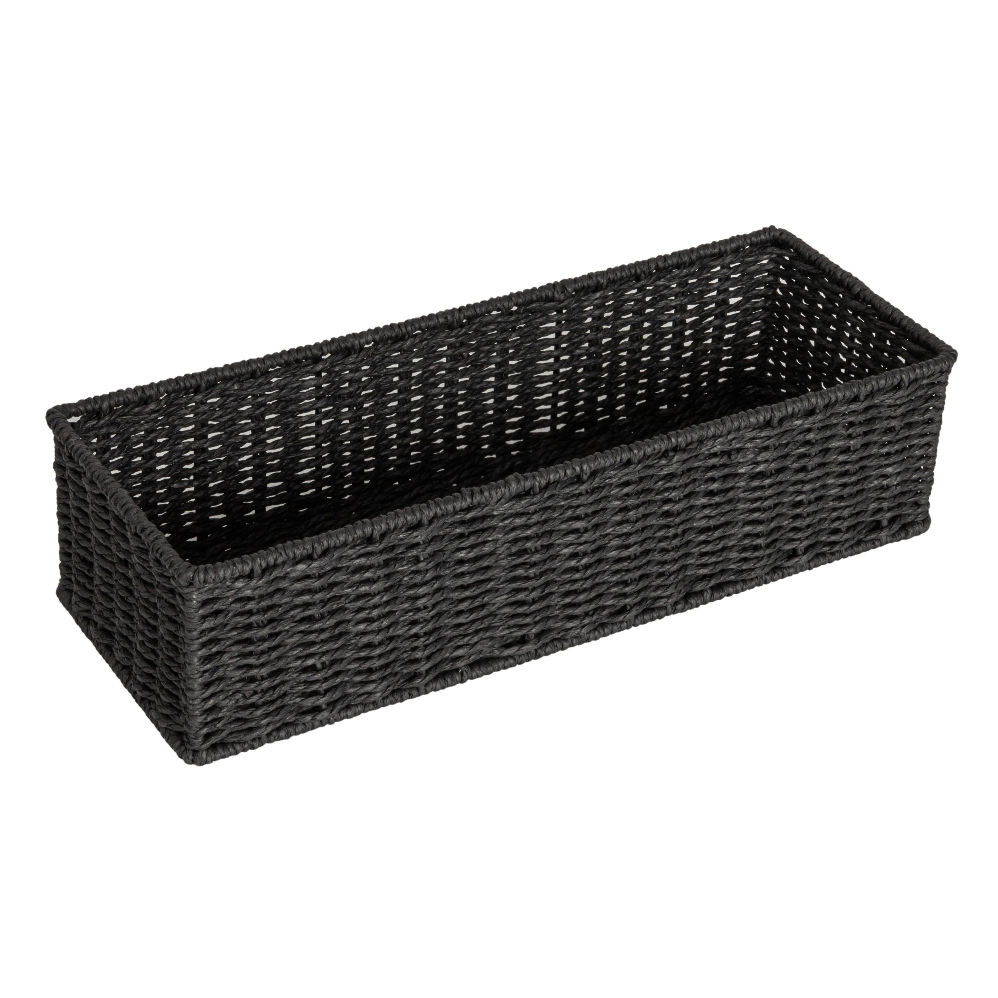 Household Essentials Woven Storage Basket