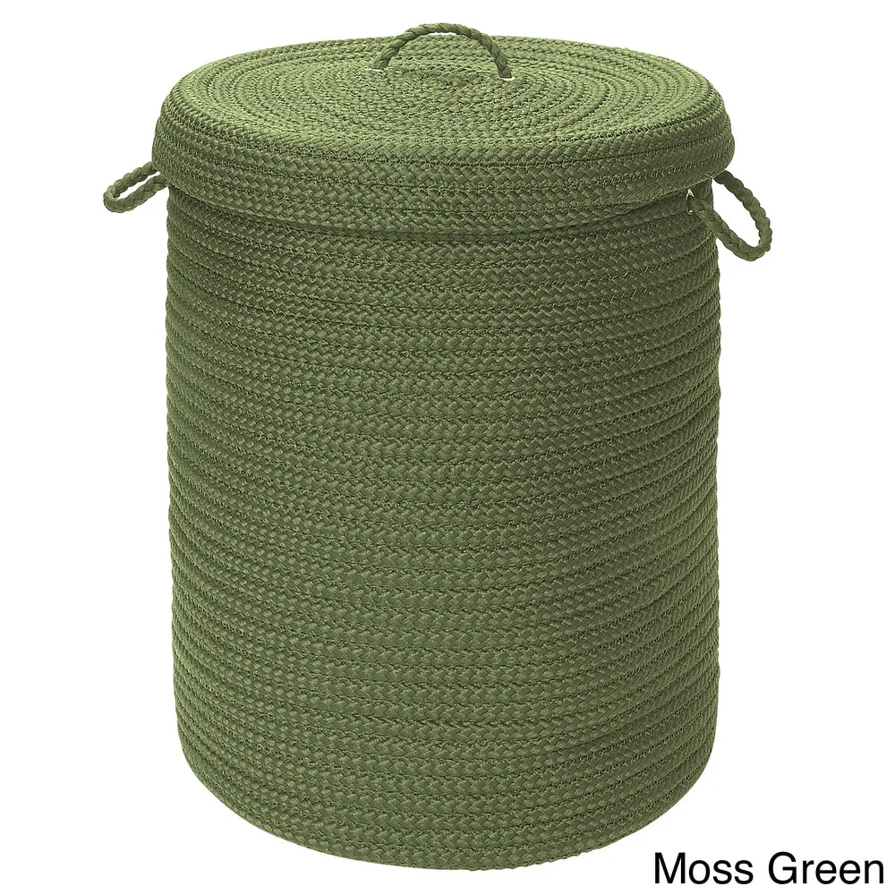 Savvy Textured Portable Lidded Storage Hamper