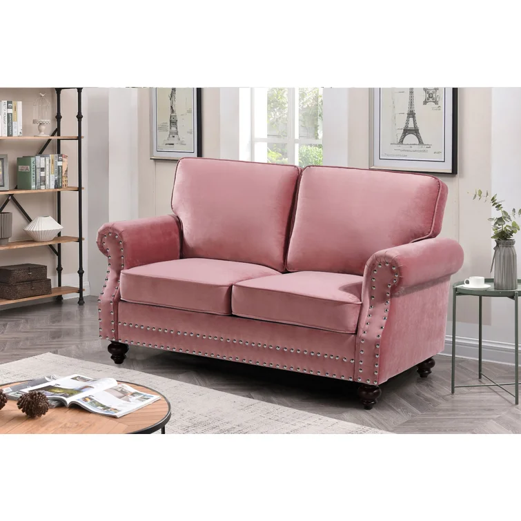 Hananiah Velvet Sofa