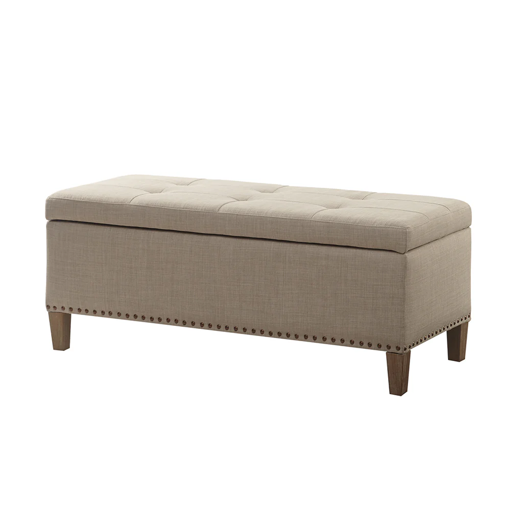 Tufted Top Soft Close Storage Bench