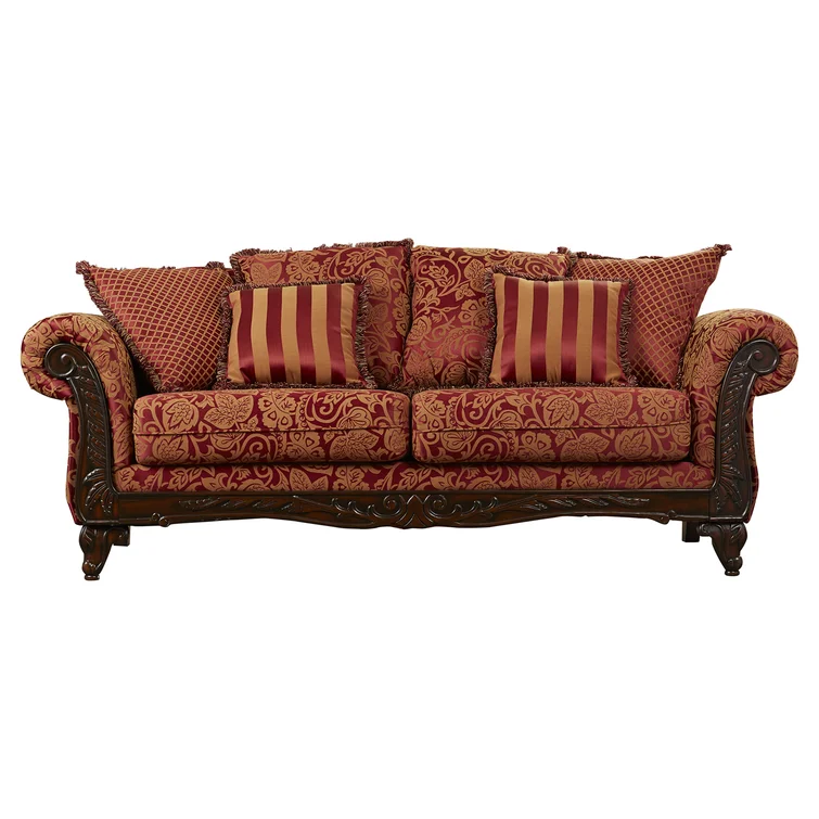 Lathem 93'' Upholstered Sofa