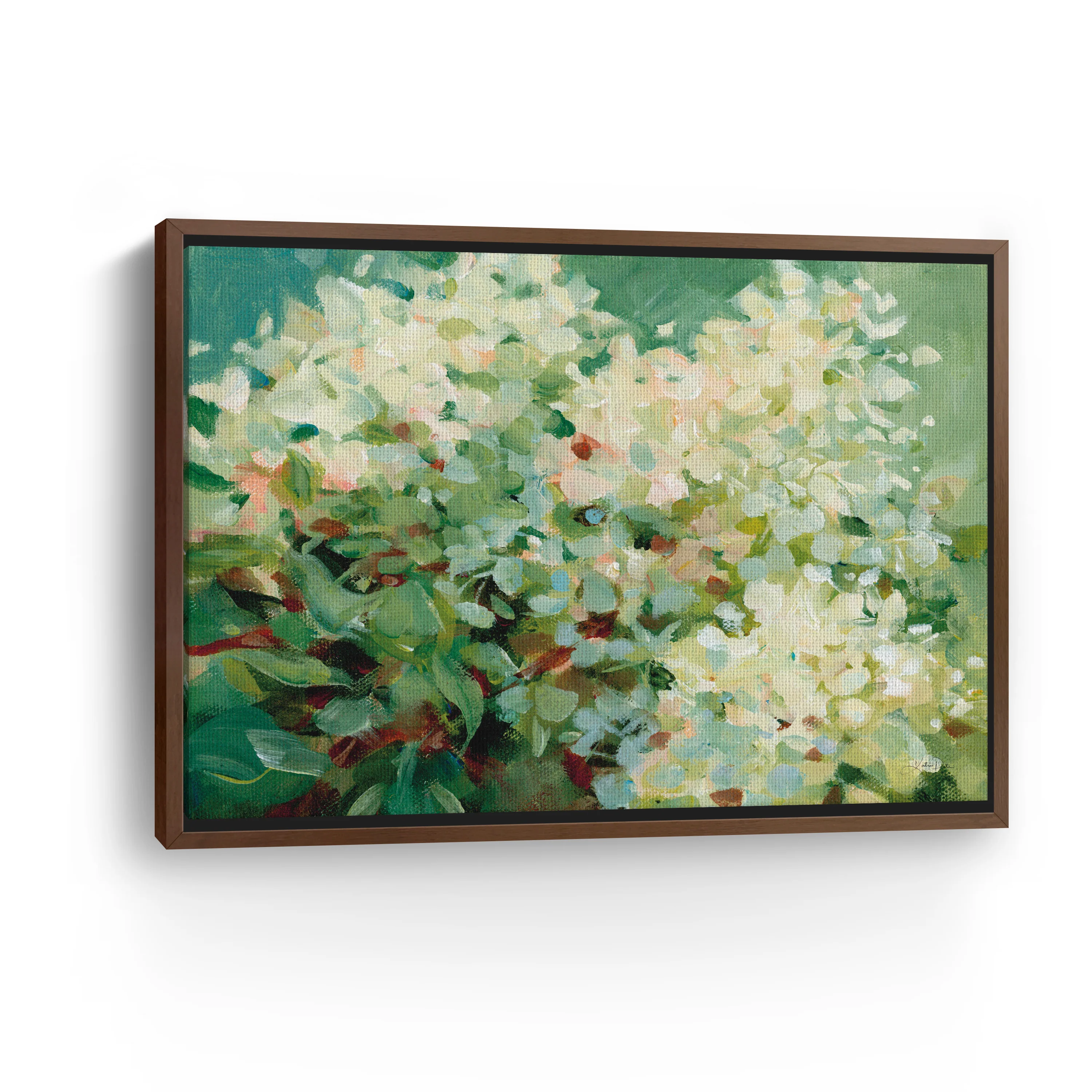 Humble Hydrangea Canvas Giclee