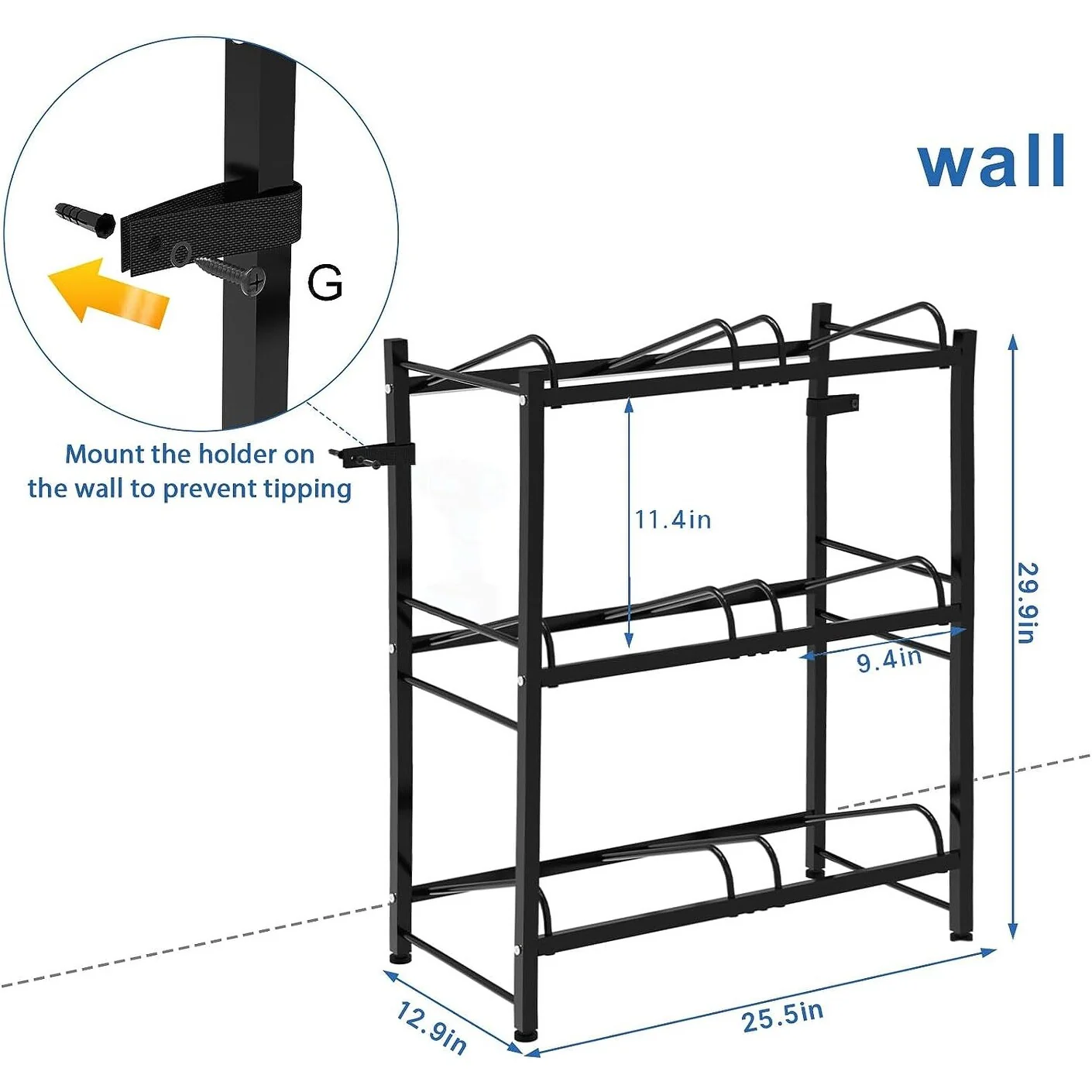 5 Gallon Water Bottle Holder with Lifter