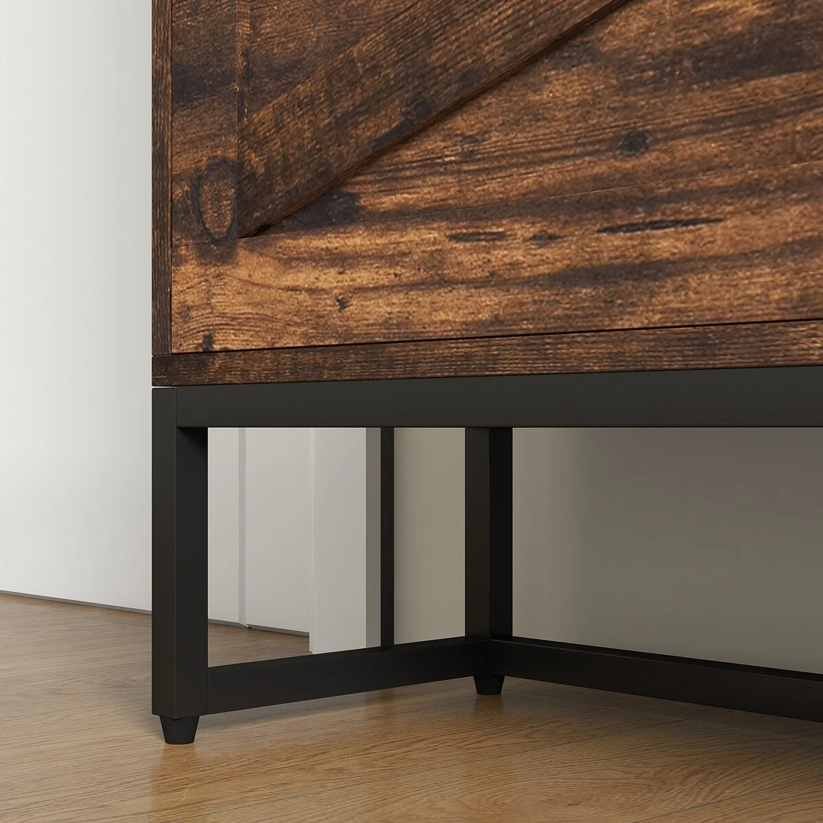 HOMCOM 2 Flip Drawers Shoe Storage Cabinet with Adjustable Shelves, and Top Drawer