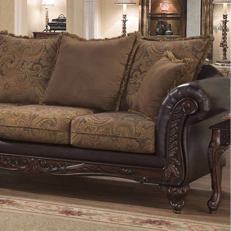 Gasaway 93'' Upholstered Sofa