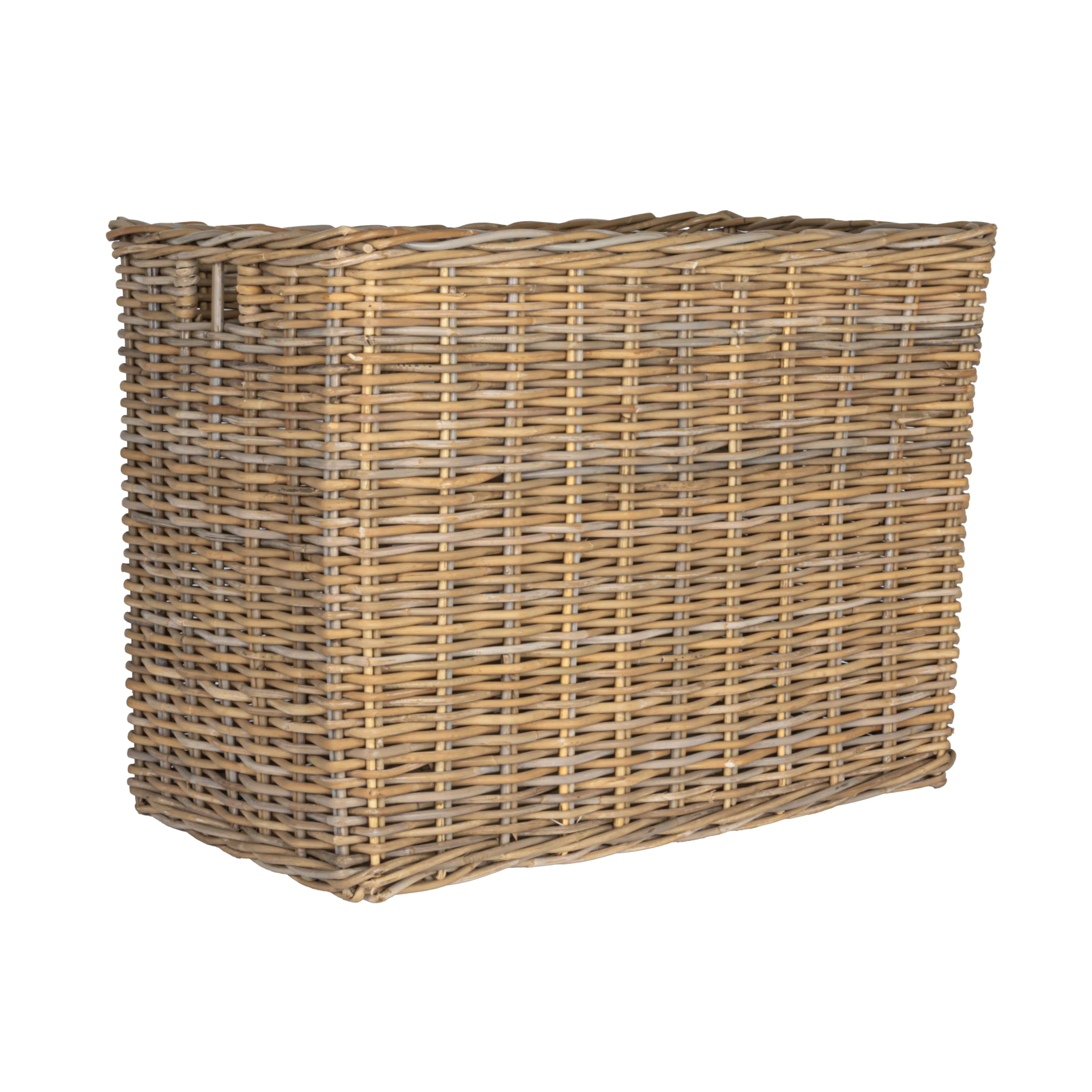 Woven Rattan Basket Storage