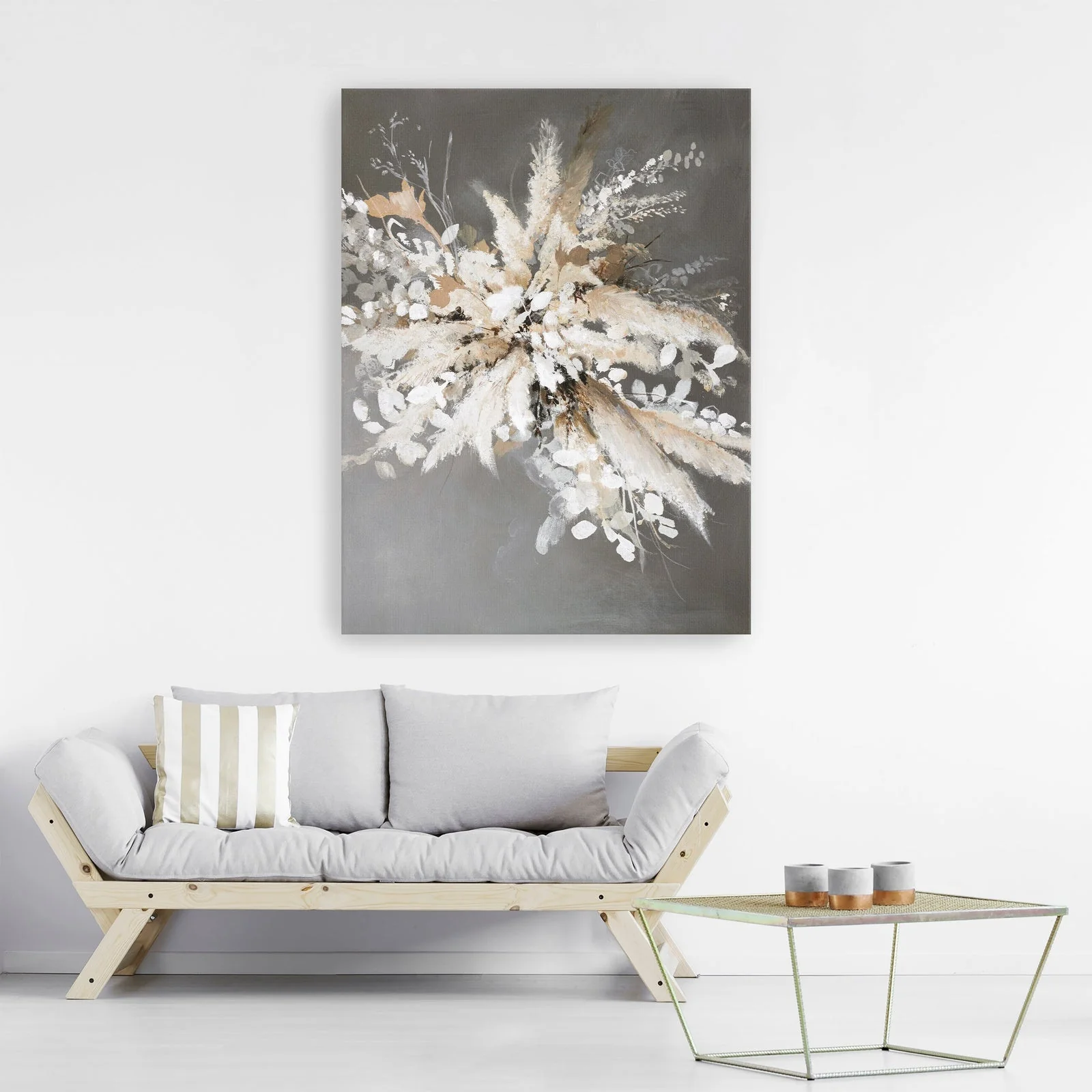 Light Leaves 1 Canvas Giclee Wall Art