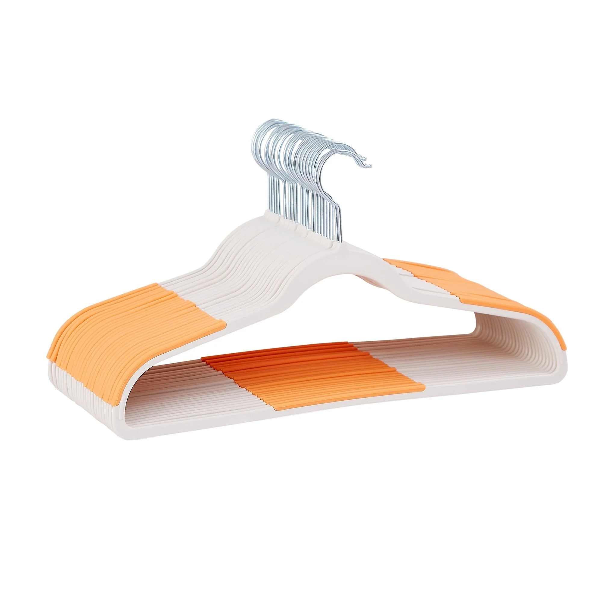 Clothes Hangers Plastic Coat Hangers Non-Slip Space-Saving Swivel Hook