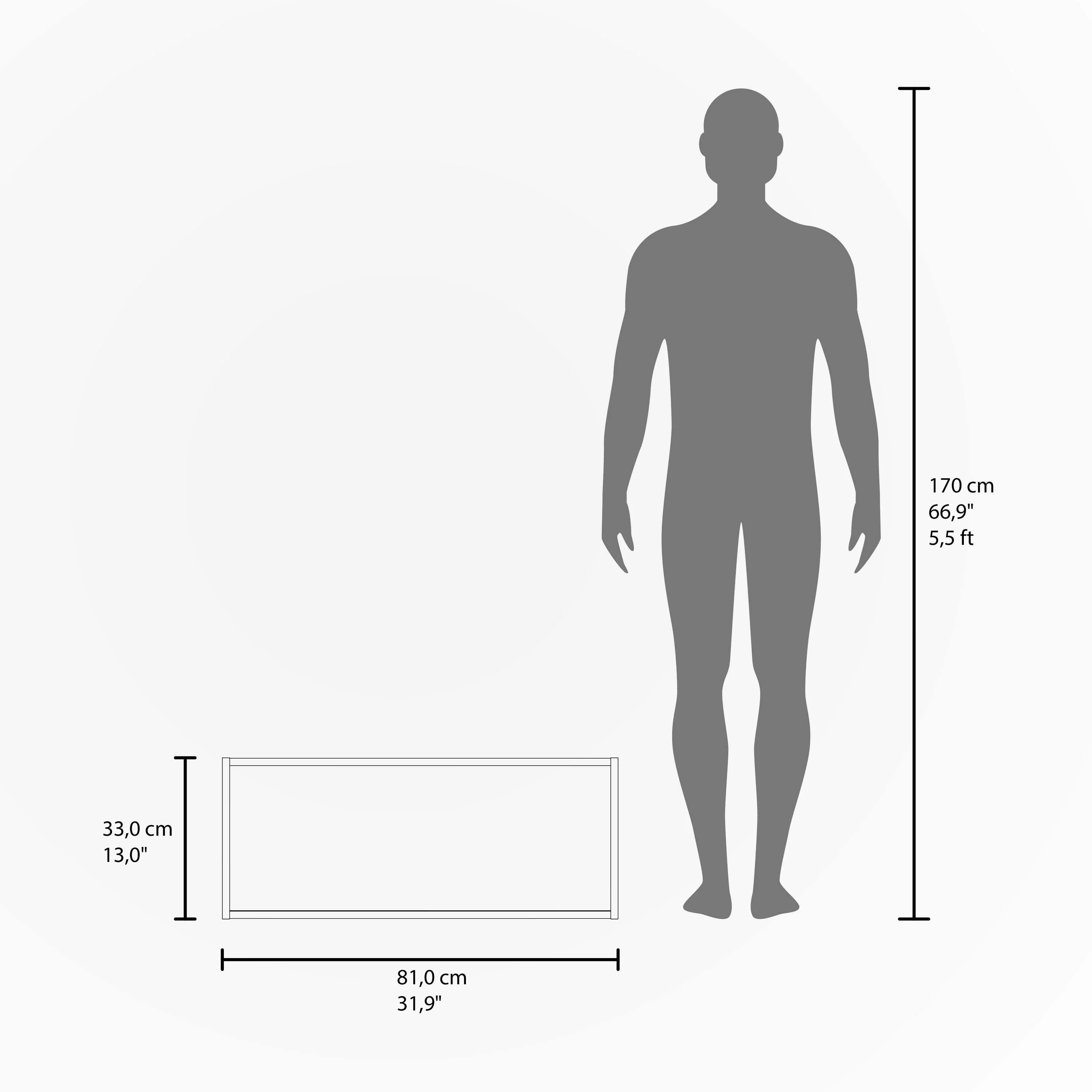 Floating Cabinet with Sliding Door,Black