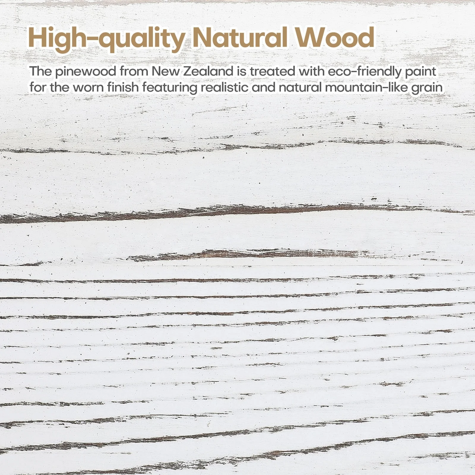 Rustic Wall Mounted Coat Rack with Storage Shelf & Metal Hooks