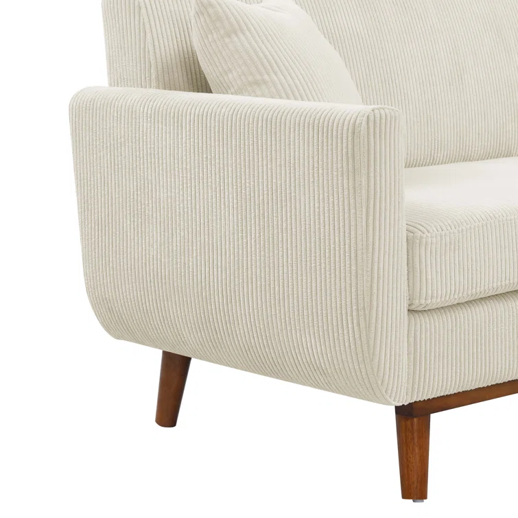 Artina 65'' Square Arm Loveseat