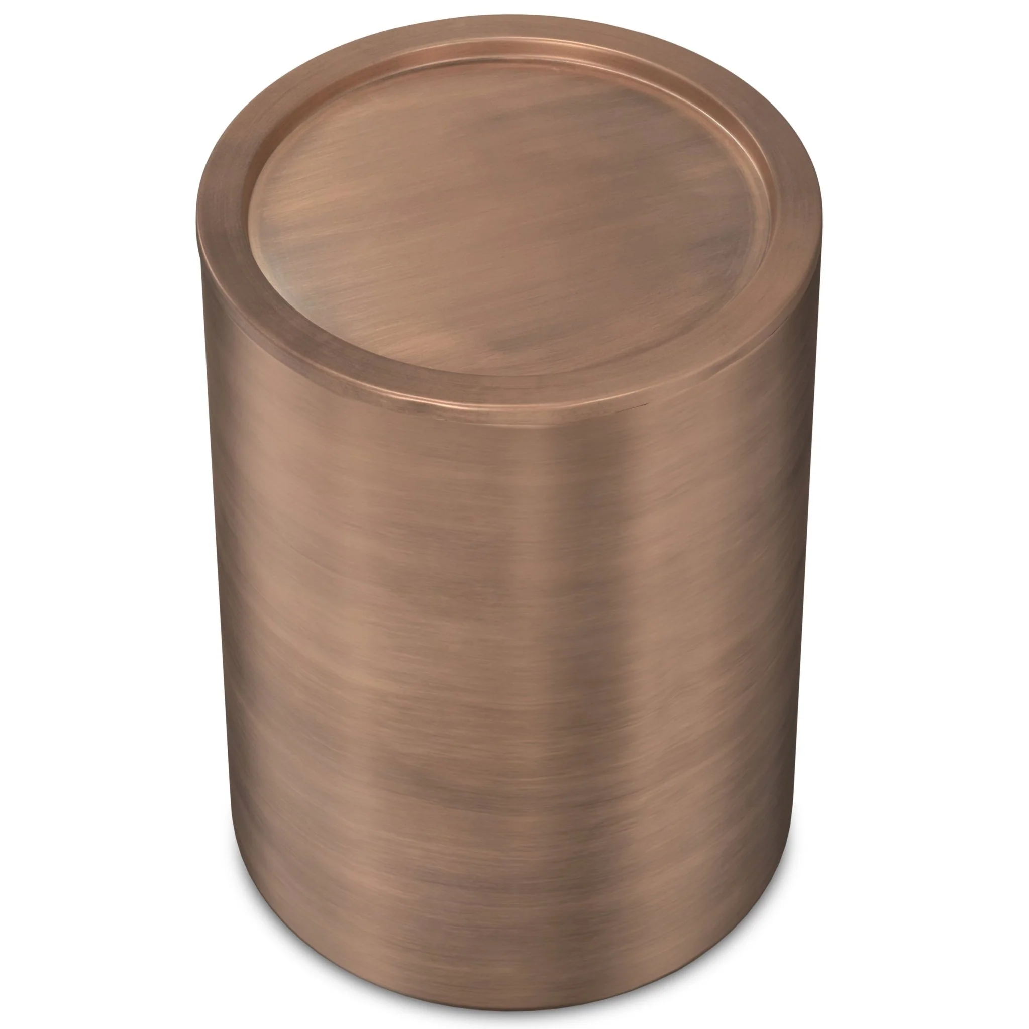 Hyperion Side Table with Round Cylinder Shape