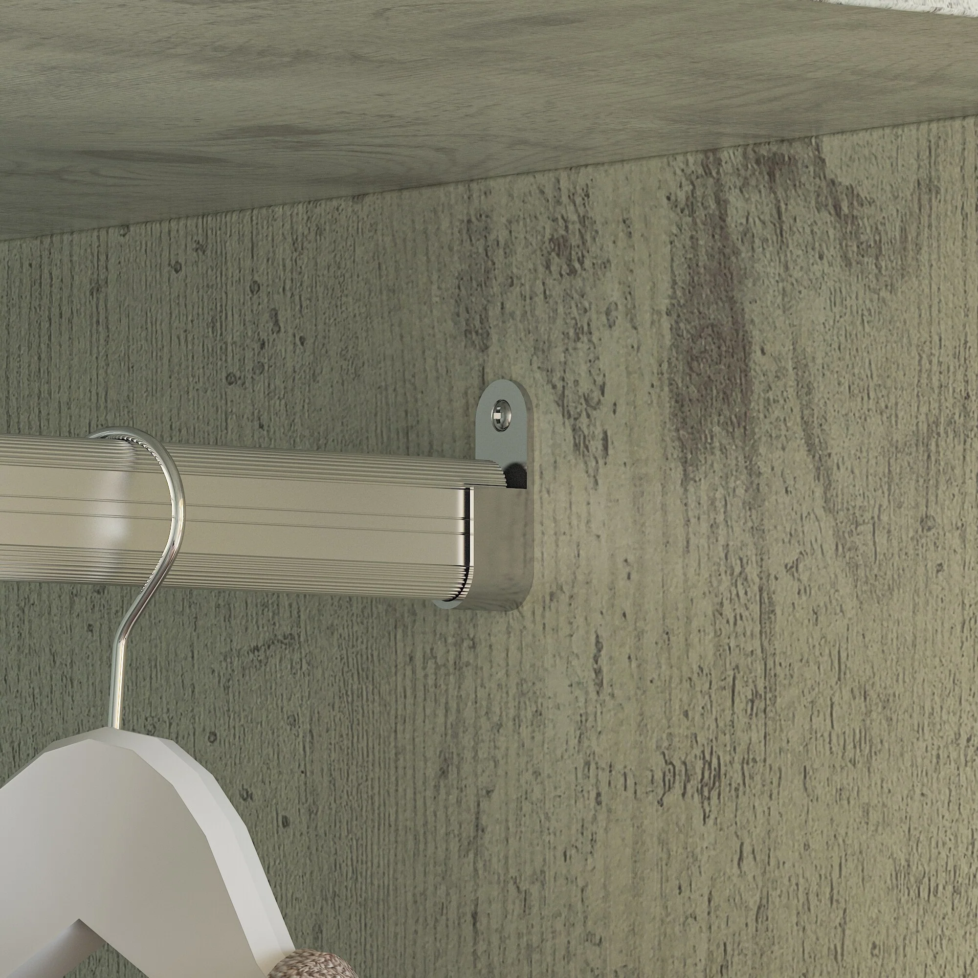 Contemporary Modern Freestanding Wardrobe Armoire Closet, 70