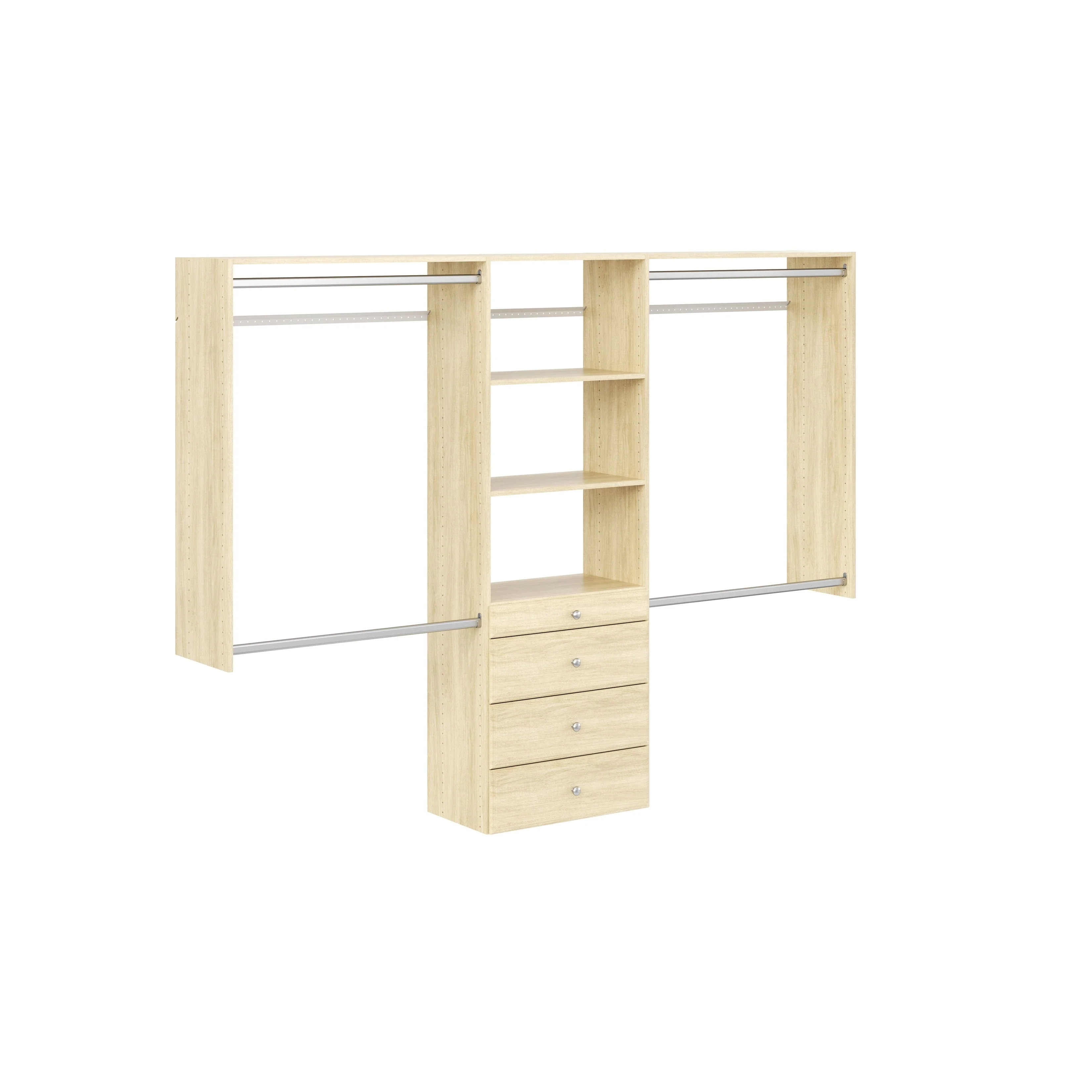 Easy Track Deluxe Closet Kit
