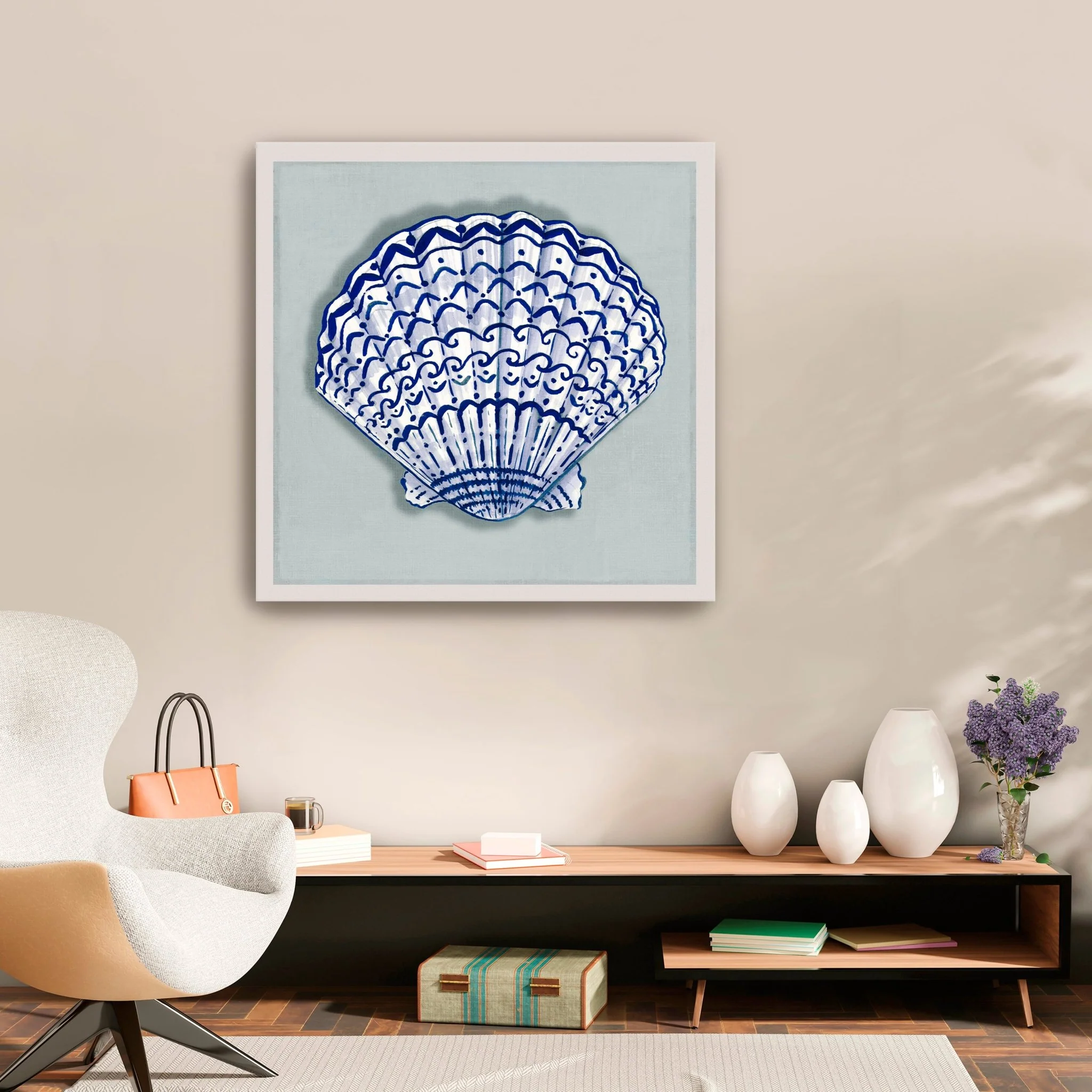 Fun Shell I Canvas Giclee Wall Art