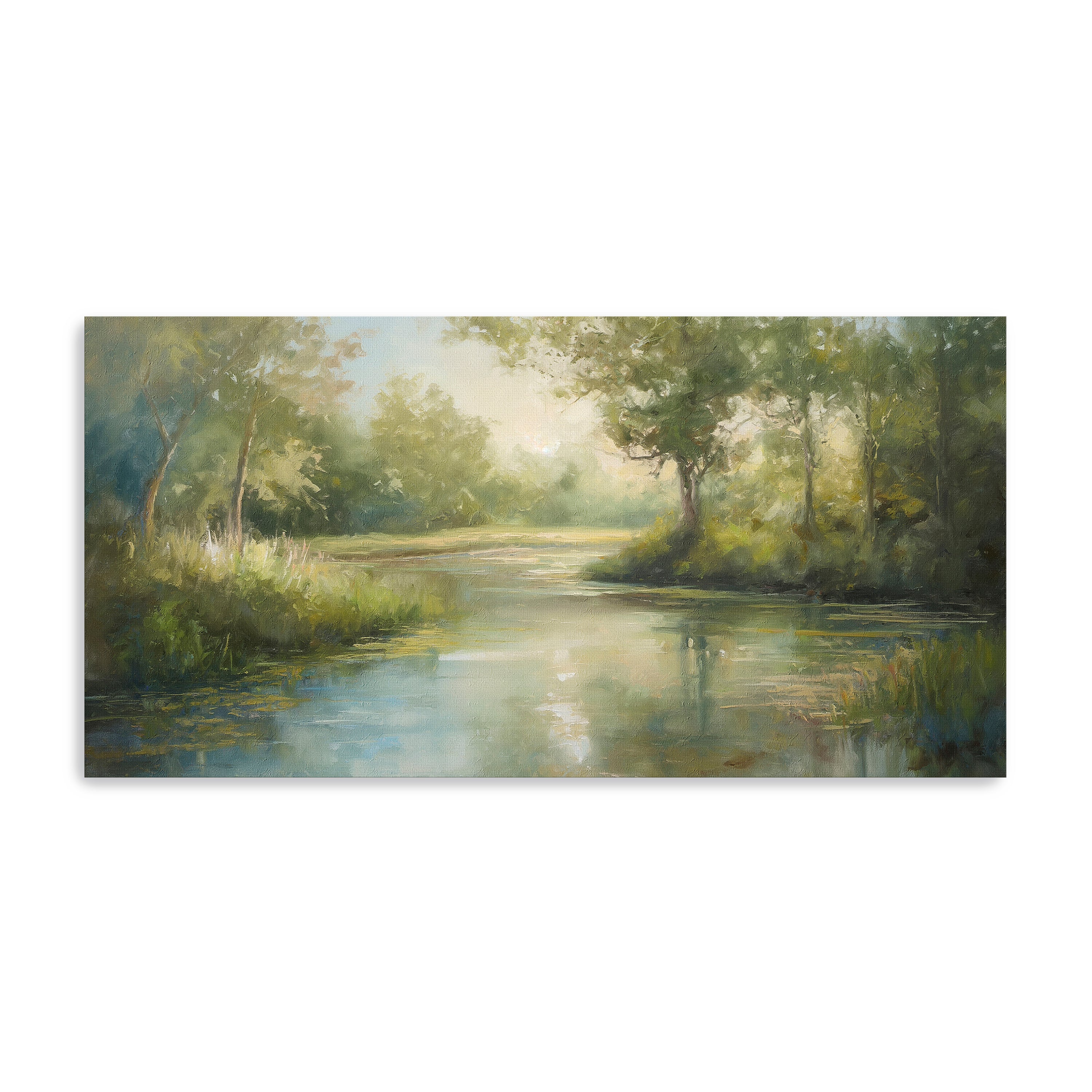 Peaceful Currents Canvas Giclee