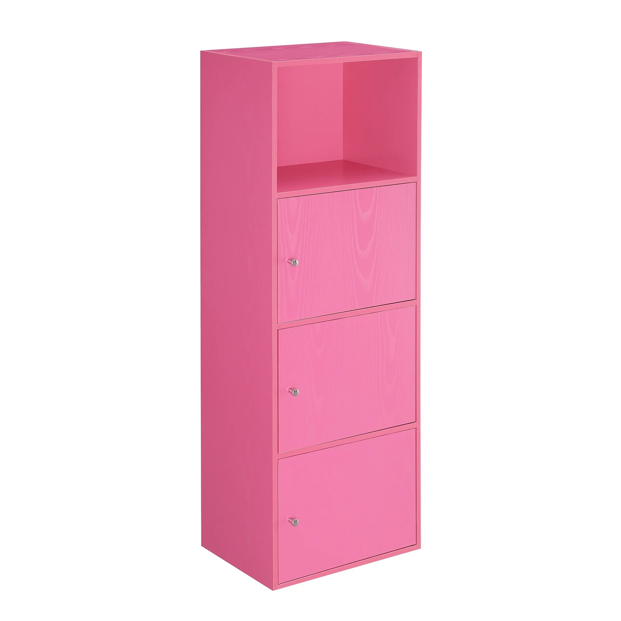 Convenience Concepts Xtra Storage 3 Door Cabinet with Shelf