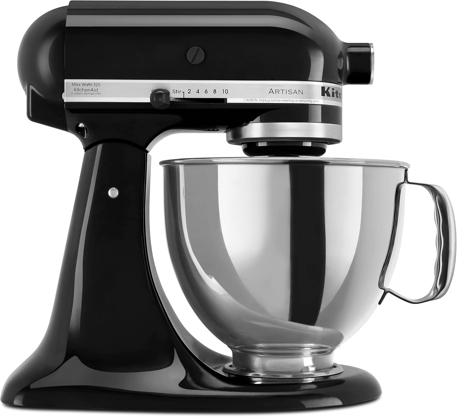 KitchenAid Artisan Series 5 Quart Tilt Head Stand Mixer with Pouring Shield KSM150PSr