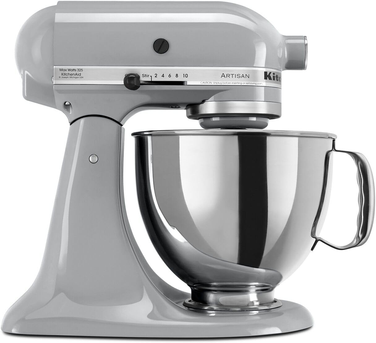KitchenAid Artisan Series 5 Quart Tilt Head Stand Mixer with Pouring Shield KSM150PSr