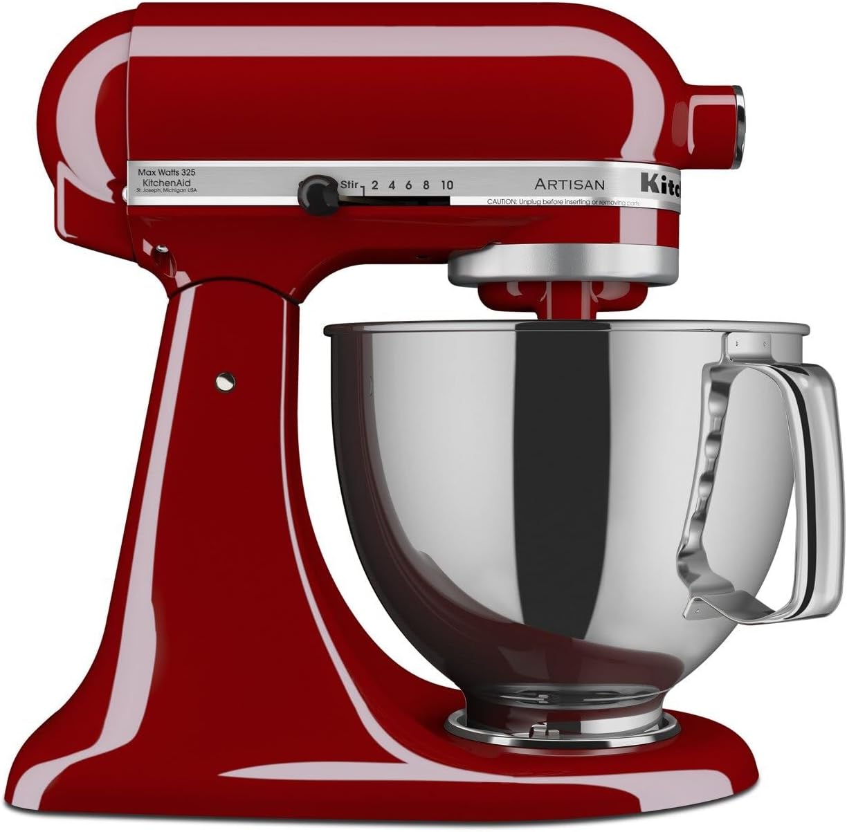 KitchenAid Artisan Series 5 Quart Tilt Head Stand Mixer with Pouring Shield KSM150PSr