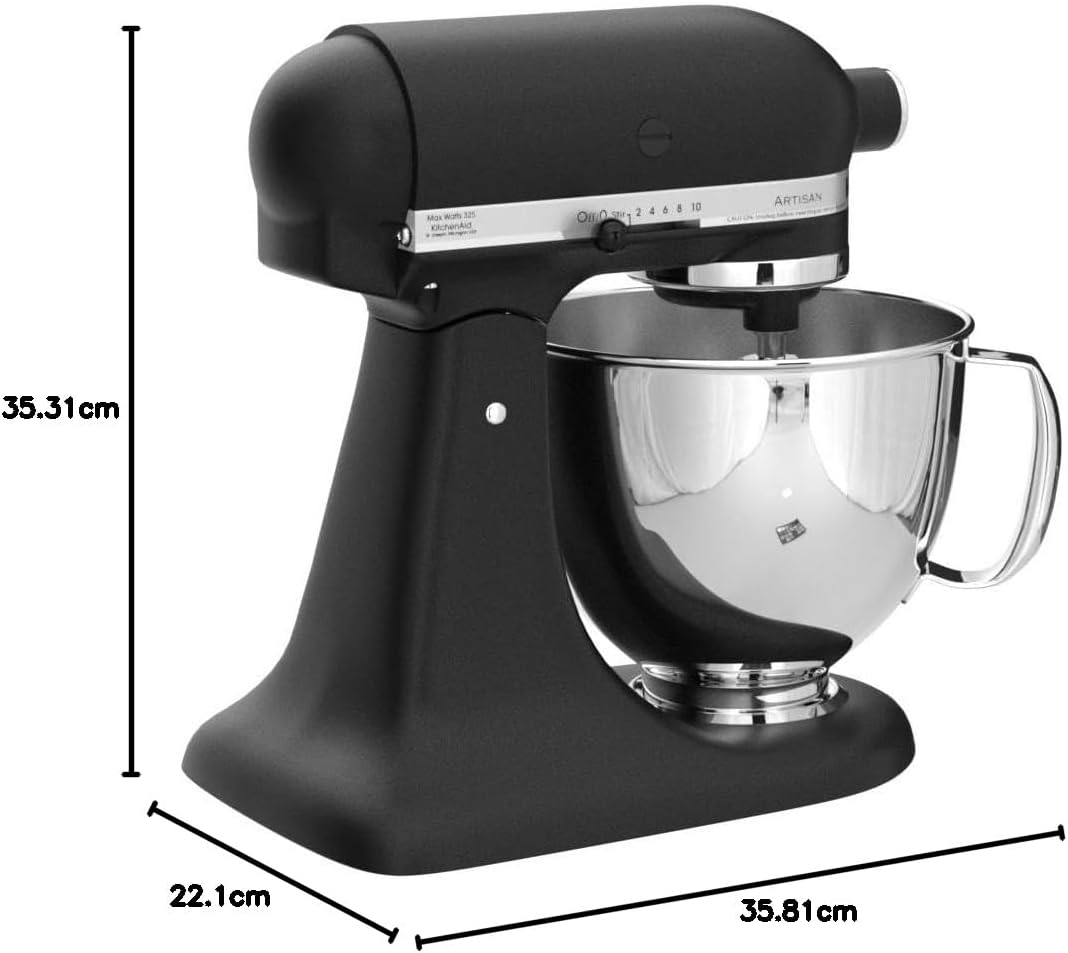 KitchenAid Artisan Series 5 Quart Tilt Head Stand Mixer with Pouring Shield KSM150PSr