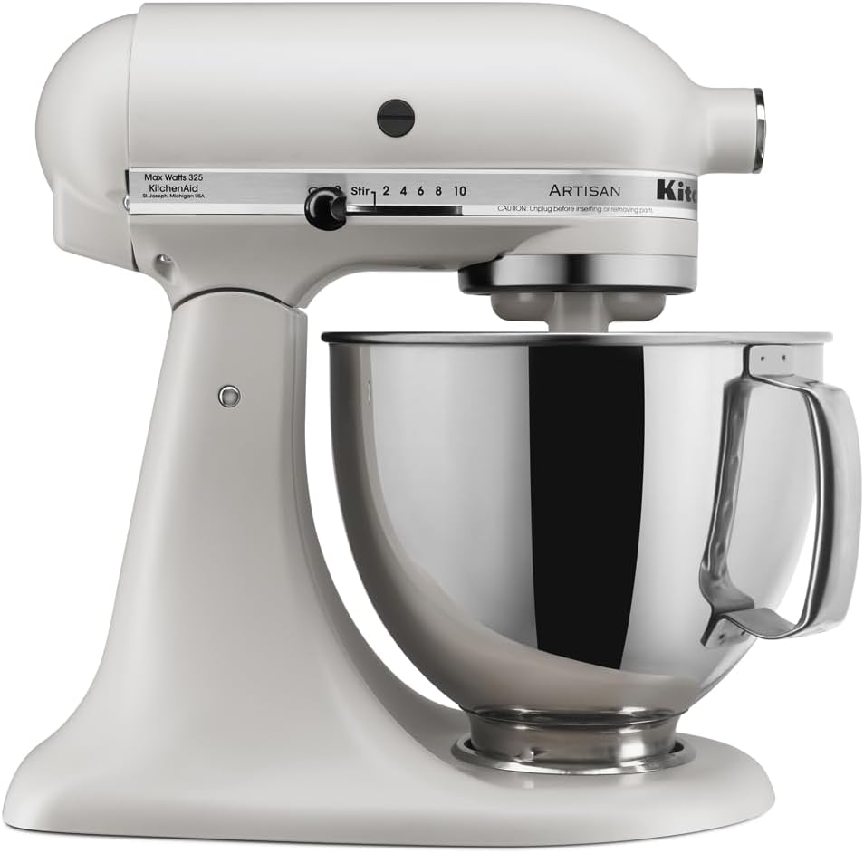 KitchenAid Artisan Series 5 Quart Tilt Head Stand Mixer with Pouring Shield KSM150PSr