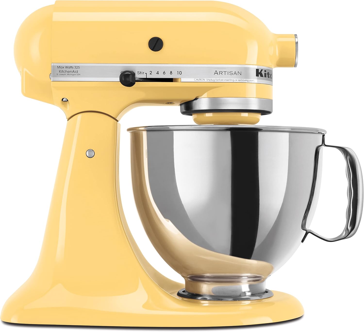 KitchenAid Artisan Series 5 Quart Tilt Head Stand Mixer with Pouring Shield KSM150PSr