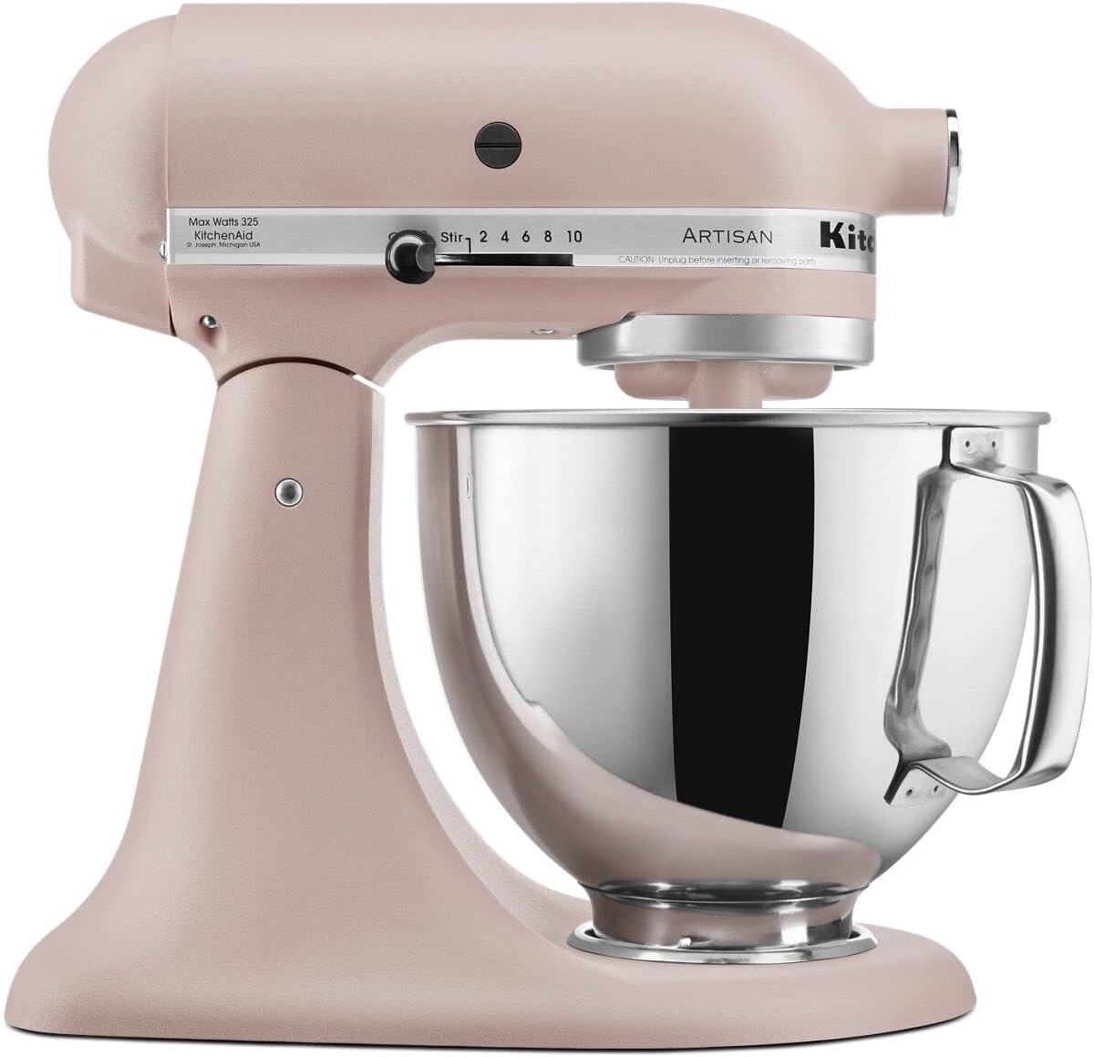 KitchenAid Artisan Series 5 Quart Tilt Head Stand Mixer with Pouring Shield KSM150PSr