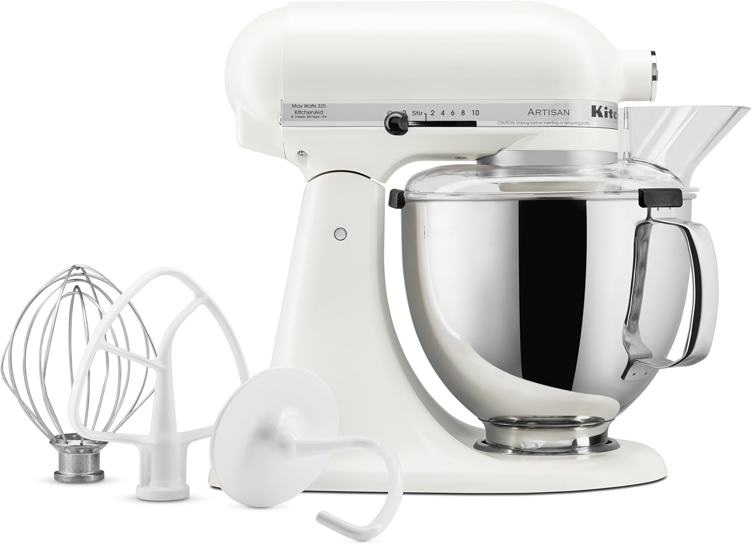 KitchenAid Artisan Series 5 Quart Tilt Head Stand Mixer with Pouring Shield KSM150PSr