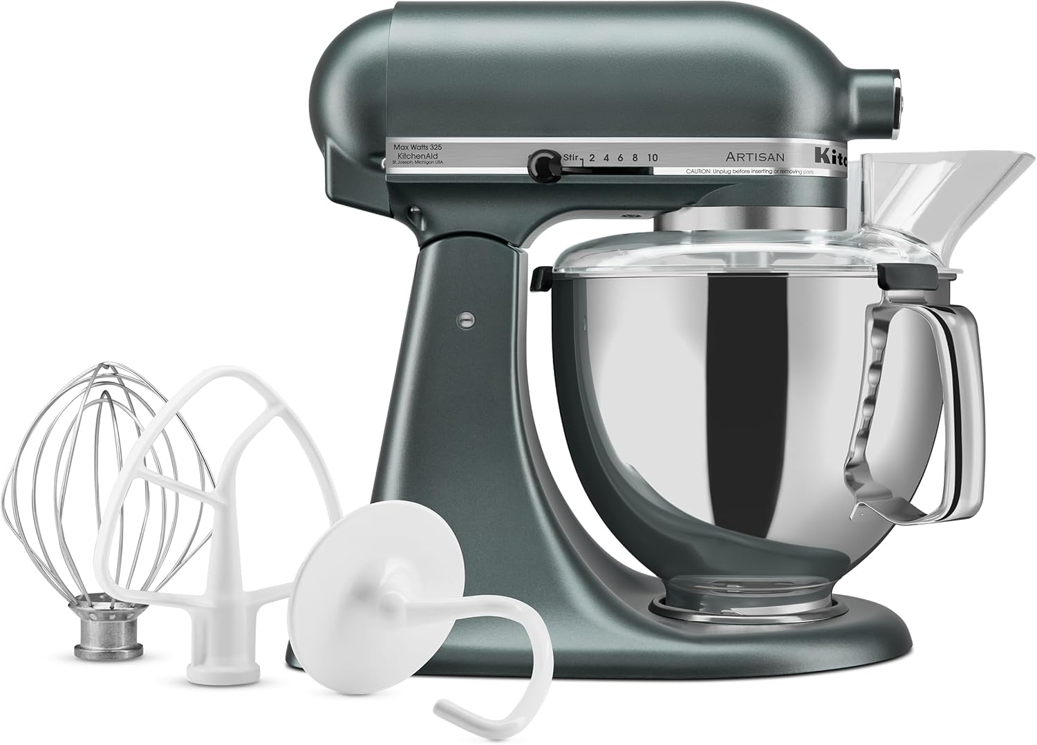 KitchenAid Artisan Series 5 Quart Tilt Head Stand Mixer with Pouring Shield KSM150PSr