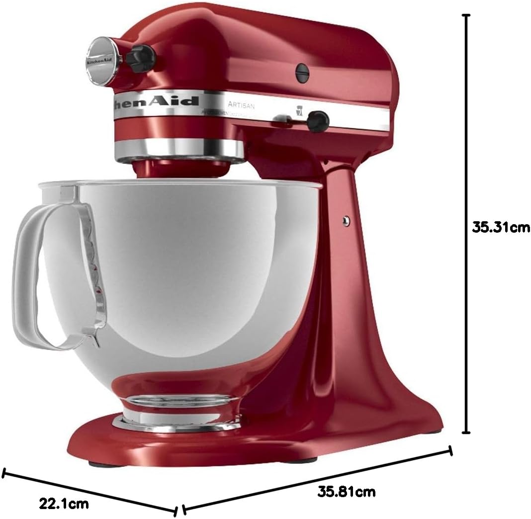 KitchenAid Artisan Series 5 Quart Tilt Head Stand Mixer with Pouring Shield KSM150PSr