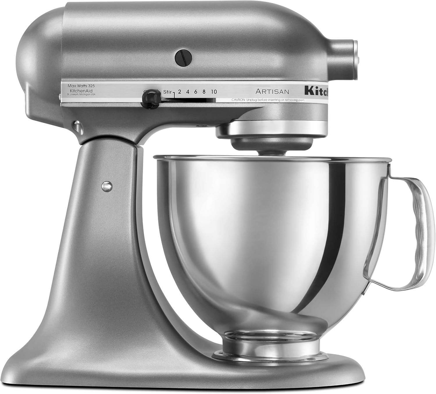 KitchenAid Artisan Series 5 Quart Tilt Head Stand Mixer with Pouring Shield KSM150PSr