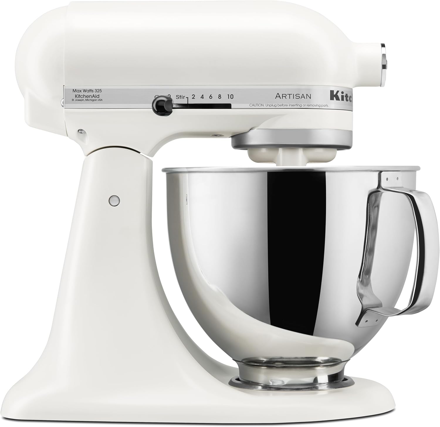 KitchenAid Artisan Series 5 Quart Tilt Head Stand Mixer with Pouring Shield KSM150PSr