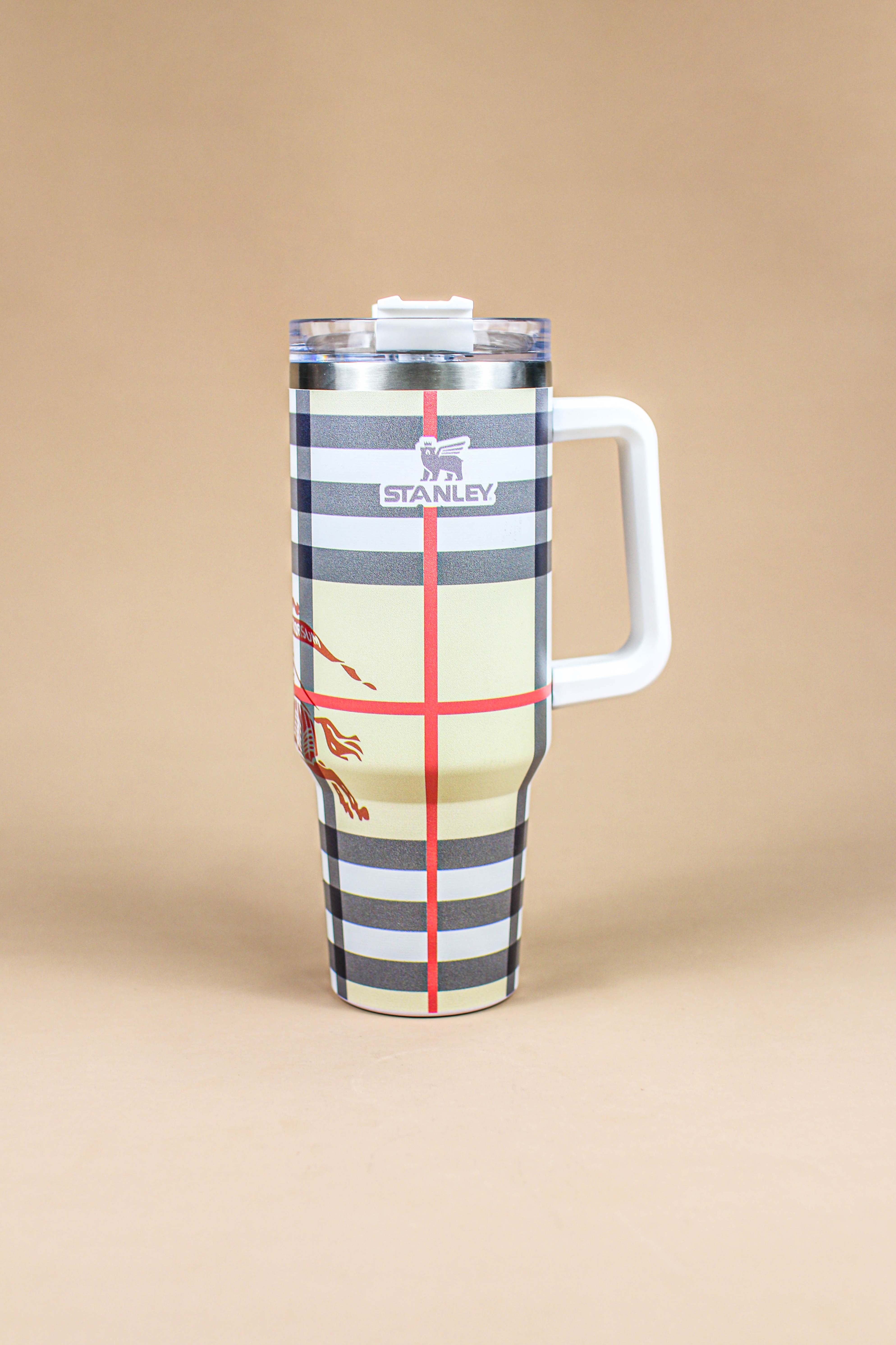 Hermes Tumblers – 40oz Stainless Steel Insulated Tumbler with Handle and Straw