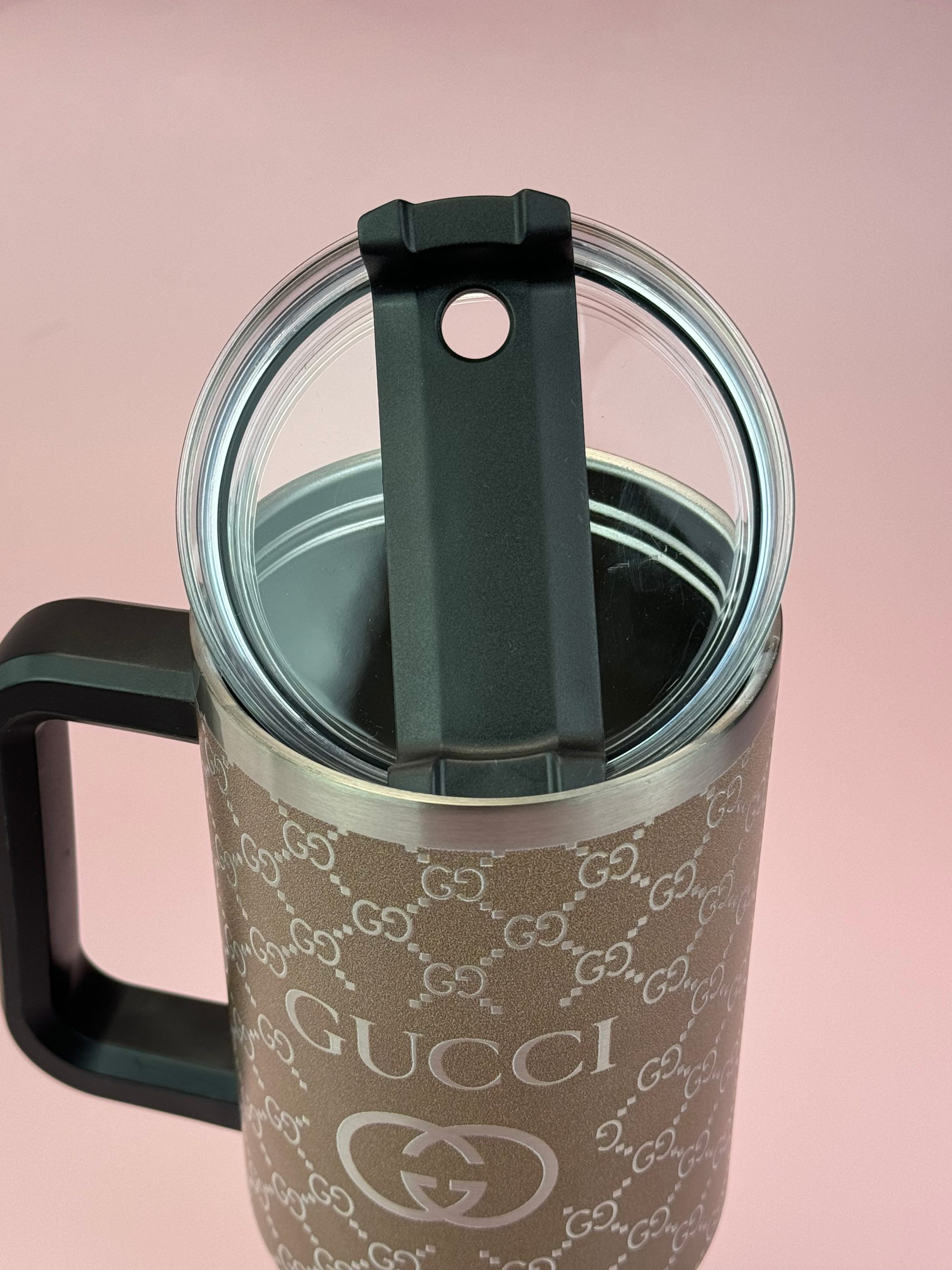 Gucci Tumblers – 40oz Stainless Steel Insulated Tumbler with Handle and Straw