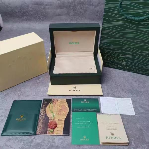 Rolex Cosmograph Daytona 18k Yellow Gold Watch Green Dial Oyster bracelet 116508-0013
