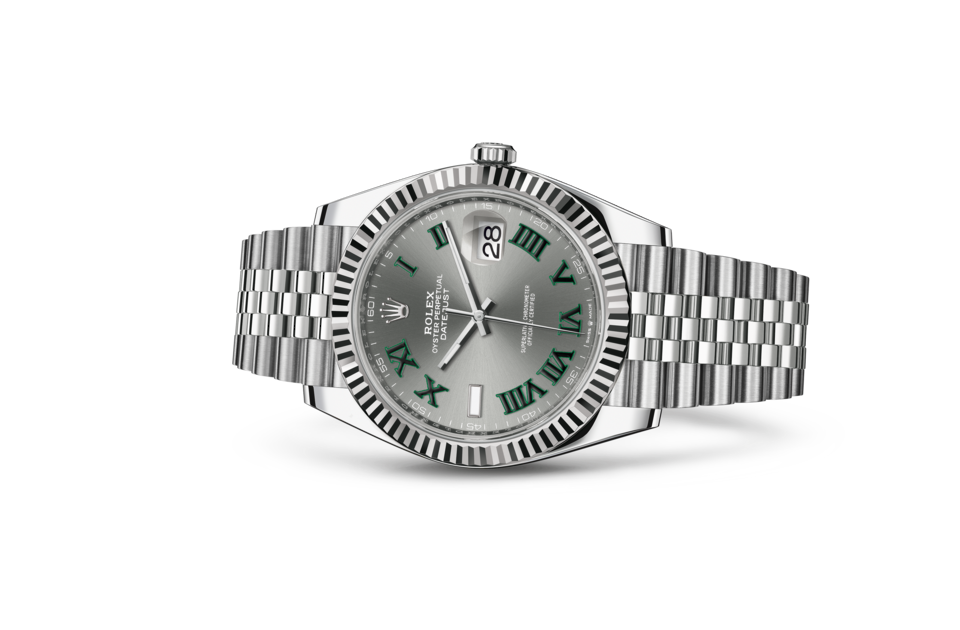 Rolex DATEJUST 41 Oyster, 41 mm, Oystersteel and white gold M126334-0022