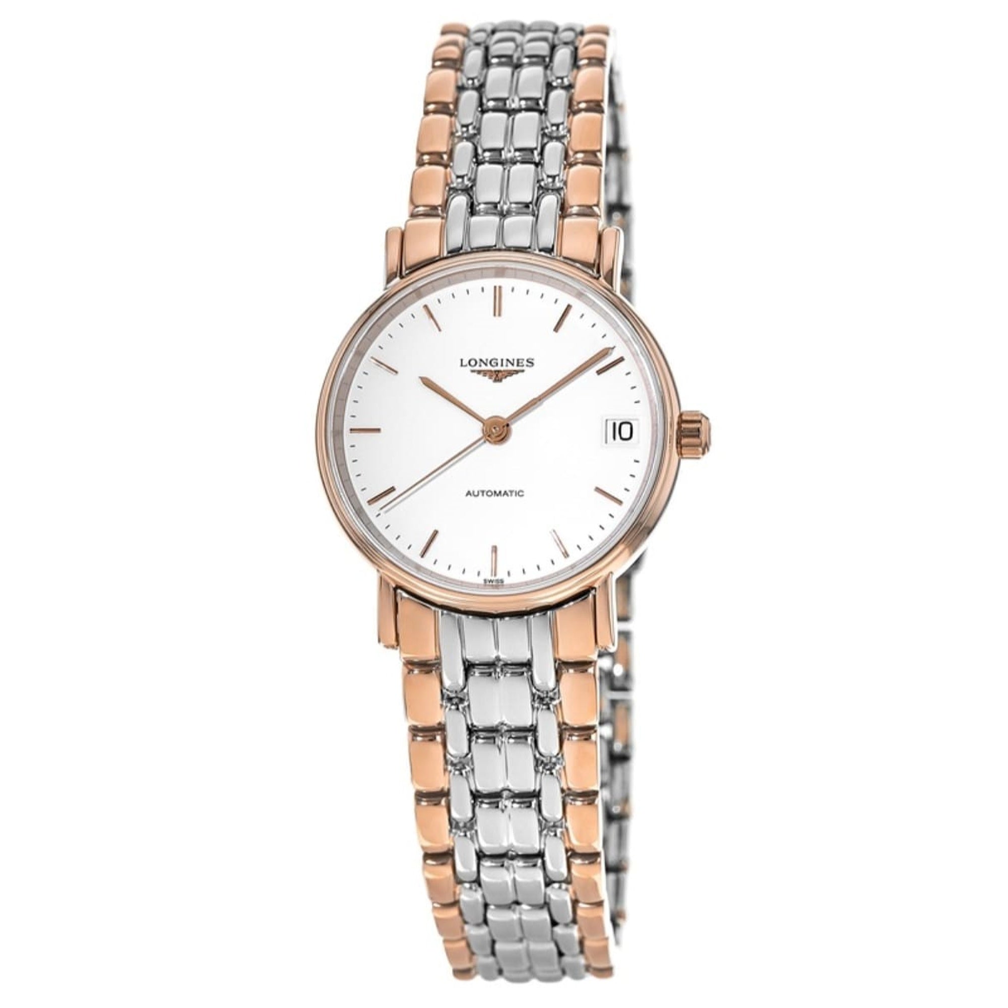 Longines Women's L4.322.1.12.7 Presence Two-Tone Stainless Steel Watch