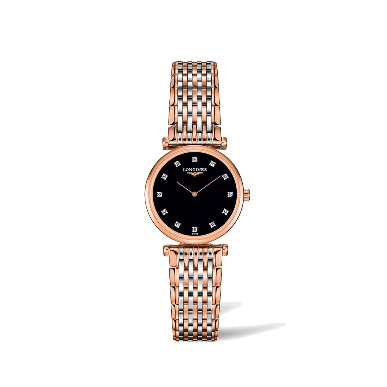 Longines Women's L4.209.1.57.7 La Grande Classique Diamond Two-Tone Stainless Steel Watch