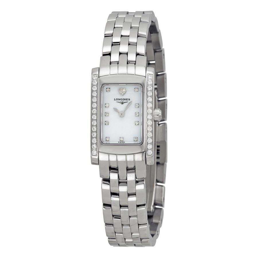 Longines Women's L51580926 Dolce Vita Diamond Stainless Steel Watch