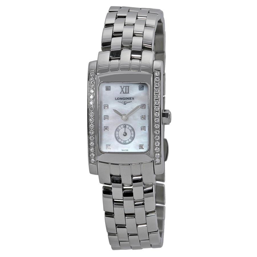 Longines Women's L51550846 Dolce Vita Diamond Stainless Steel Watch