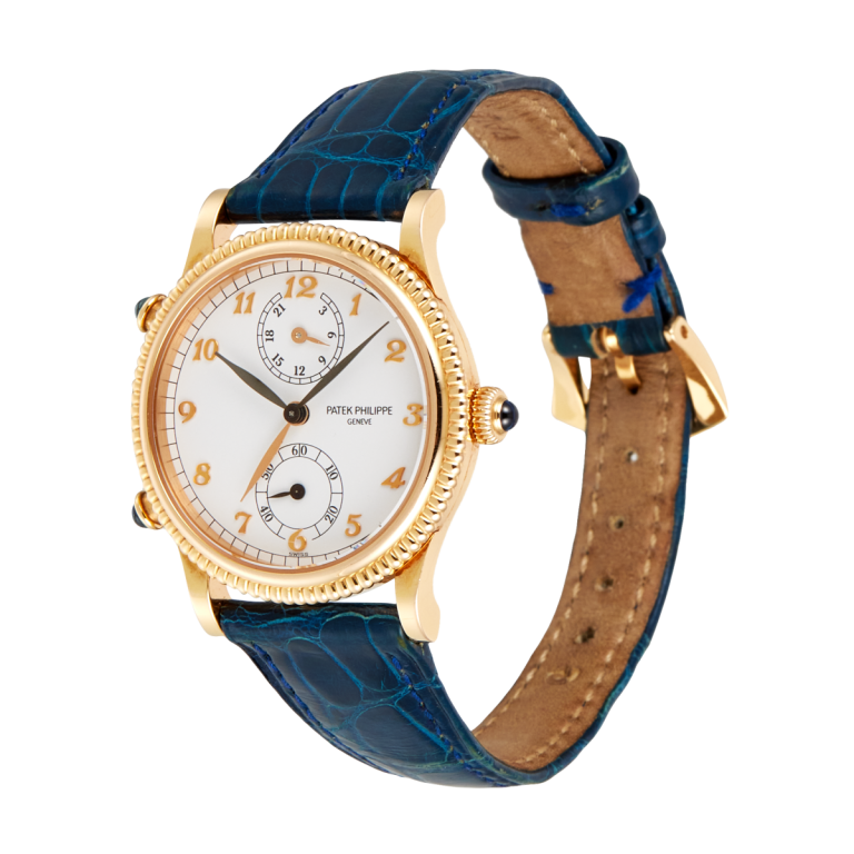 PATEK PHILIPPE Travel Time Ladies Rose Gold White Dial Reference Number 4864R-001
