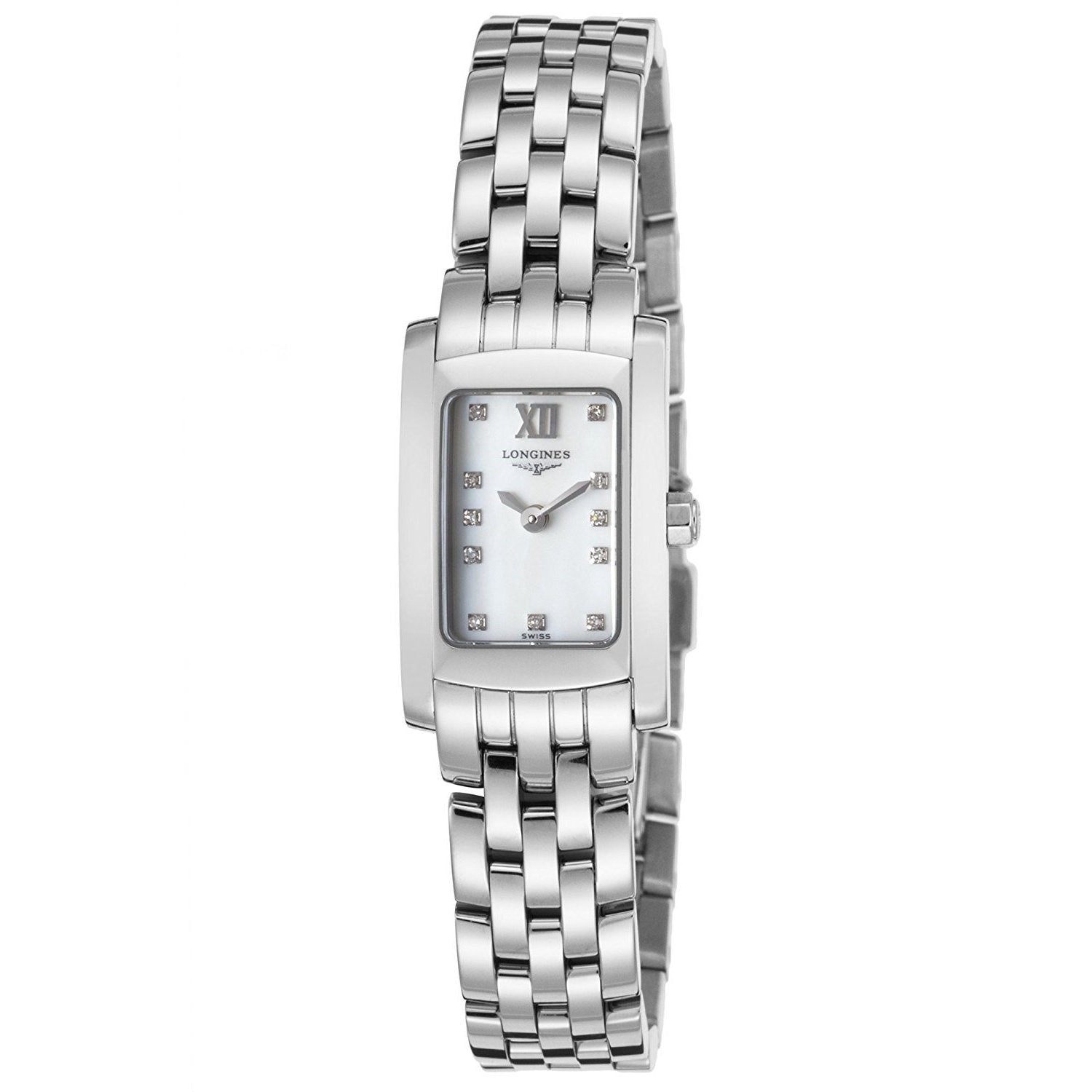 Longines Women's L51584846 Dolce Vita Diamond Stainless Steel Watch